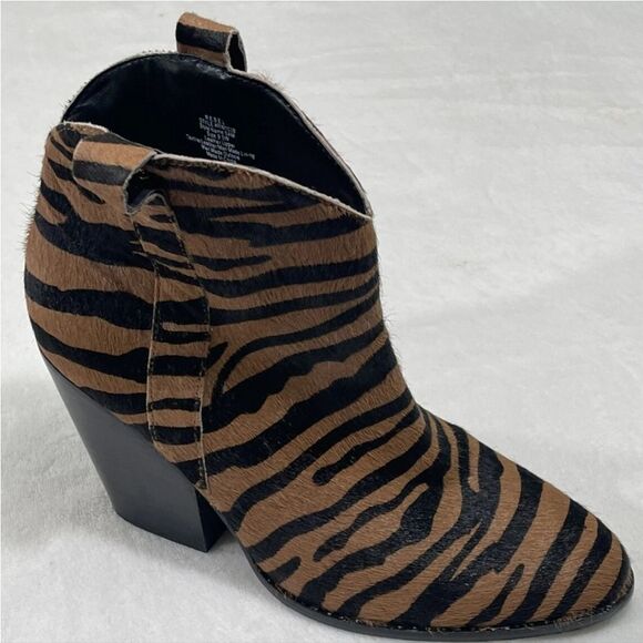 🆕️👢Rebel Wilson Lady Jam Tiger Print Cowboy Boot, Sz 8W - Picture 4 of 5